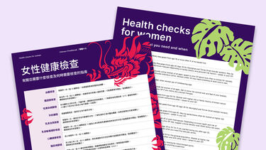 Health checks charts