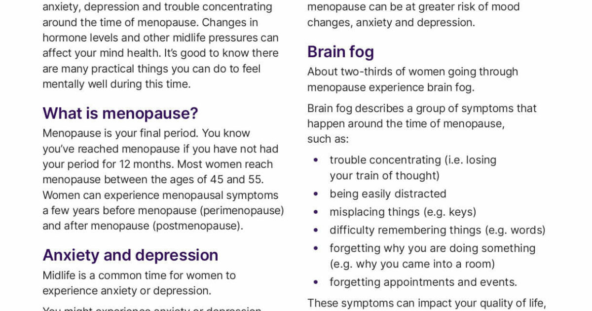 Menopause can mean brain fog, memory trouble - The Washington Post